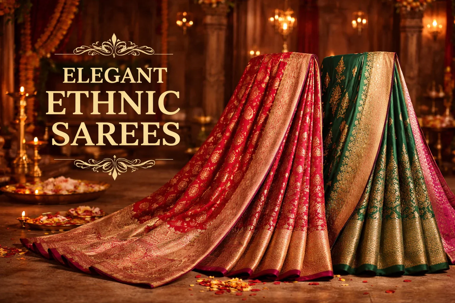 Ethnic sarees